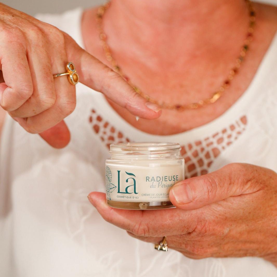 Crème de jour éclat & anti - âge - Là cosmétique d'ici
