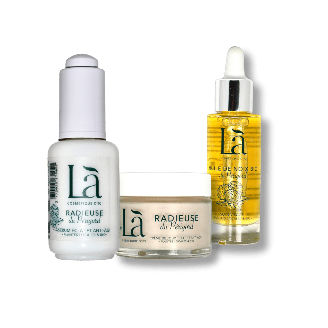 Routine visage matin & soir - Là cosmétique d'ici
