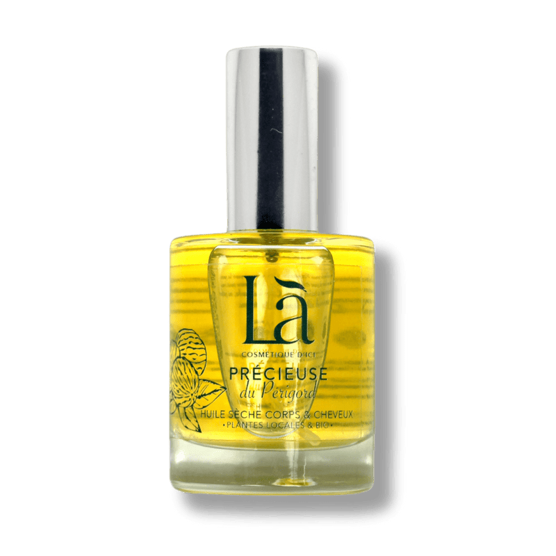 Huile sèche corps & cheveux - Là cosmétique d'ici